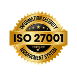 ISO/IEC 27001 certification badge